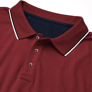 เสื้อโปโลผู้ชายคุณภาพสูง แห้งเร็ว ผ้าถัก สวมใส่สบาย สำหรับเสื้อยืดลำลอง แขนสั้น ผ้าฝ้ายผสมโพลีเอสเตอร์ ทรงปกติ คุณภาพสูง - Product Image 2