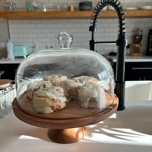 Support à gâteau en bois de qualité supérieure fait à la main Présentation de dessert élégante pour les photos et les événements Outils de gâteau d'approvisionnement en gros - Product Image 1