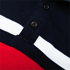 Vente chaude de golf de haute qualité pour hommes pour polo Logo personnalisé vêtements en coton à motif solide - Product Image 5