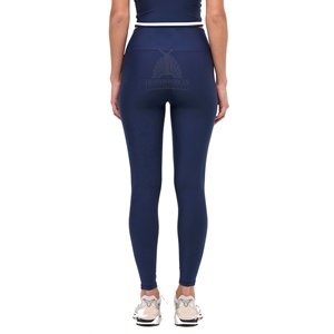 Leggings de yoga en spandex doux au beurre pour femmes avec bande de taille collants d'exercice de course extensibles respirants - Product Image 2