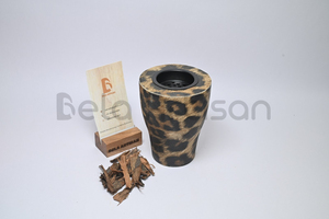 Brûleur de Oud en résine de bois à bas prix de l'usine Bela Artisan Designer Innovant Brûleur Bukhoor Kefaf Mubkhar Diffuseur d'encens - Product Image 4