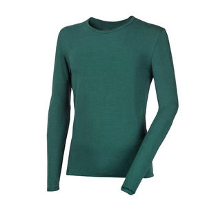 Camiseta de talla grande de manga larga con estampado personalizado, tela de punto Formal, técnica bordada transpirable, diseño en blanco - Product Image 6