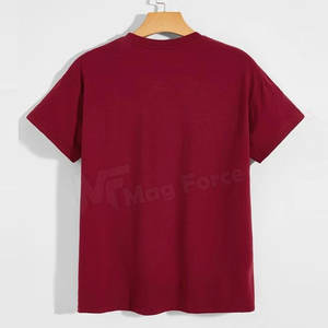 Concevez votre T-shirt pour hommes avec tenue décontractée T-shirt à séchage rapide en coton pour hommes en vente en ligne - Product Image 2