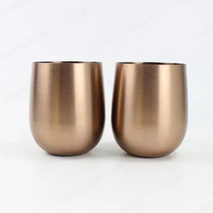 Best selling copper metal polished candle jar candle wax <b>container</b> for candle light parties decorative - Product Image 1