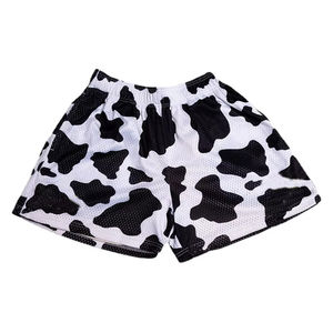 Nouveau été EE décontracté basket-ball/natation/course Shorts de sport pour hommes femmes 100% Polyester respirant maille solide Sublimation Shorts - Product Image 1