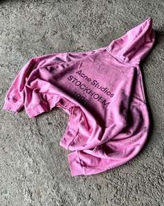 Sweat à capuche oversize en coton 100% vintage délavé à l'aspect usé avec inscription 1996, best-seller de l'hiver, coupe-vent, pour couples, hommes et femmes, cœur - Product Image 2