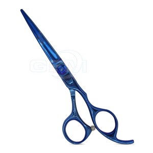 Ciseaux de barbier pour droitiers, nouvelle conception, livraison directe d'usine, légers, lame en acier inoxydable 4Cr13, prix bas - Product Image 1