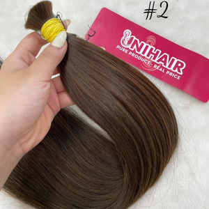 ผมต่อ100% มนุษย์ผมดิบจากเวียดนามสีผมแบบเป็นกลุ่ม - Product Image 3