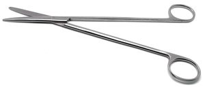 Chất lượng cao 9 \ "metzenbaum kéo thẳng cho thú y sử dụng cơ sở của dụng cụ phẫu thuật thiết kế cùn/cùn - Product Image 5