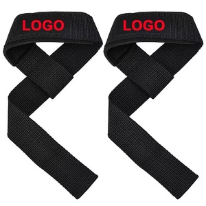 GAF Gym Fitness Power Lifting Band Deadlift Levantamiento de pesas Cinturón de agarre Antideslizante Protector de mano Pull-Up Barbell Mancuerna Muñequera - Product Image 5