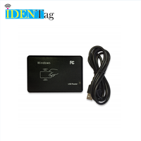 Lector de Tarjetas Inteligentes USB RFID de Escritorio de 13.56Mhz FM1108 HF MF