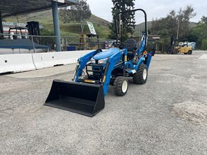 Quality 23hp EPA LS <b>Lawn</b> <b>Mower</b> 4x4 Small Tractor with Front End Loader Backhoe Tractors Trucks Agriculture <b>Mini</b> Farm Tractor - Product Image 6