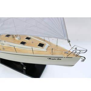 NAUTOUR SWAN 48 YATES MODERNOS-BARCOS DE VELA MODELO DE MADERA BARCO ARTESANÍA PARA LA DECORACIÓN DEL HOGAR HECHO EN VIETNAM-PRODUCTO NUEVO 2024 - Product Image 4