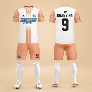 Yüksek kalite özel futbol forması takım OEM ODM tam yüceltilmiş futbol oyuncuları için futbol forması takım üniforma - Product Image 2