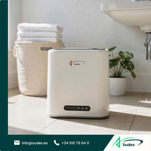 Lavadora Secadora Eléctrica Portátil Sudex de 4L con Tambor de Acero Inoxidable, 4 Modos de Lavado, Autolimpieza, Pantalla Táctil, Drenaje por Gravedad, para Uso en Autocaravanas - Product Image 1