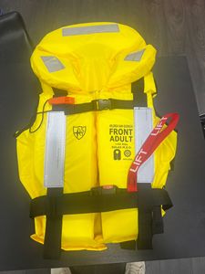 Giubbotto di Salvataggio Veleria San Giorgio Front Adulto Giallo SOLAS MED 150N Galleggiabilità PL Cinghie Riflettenti Modello 02010/GI - Product Image 5