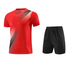 Camiseta de fútbol Hombres y niños Juegos de visita en casa Camisetas de fútbol kits Uniforme de manga corta ropa de entrenamiento - Product Image 4