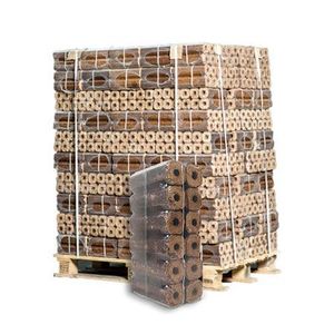Sistema de Calefacción con Briquetas de Madera, Combustible Paletizado y Empaquetado, Bajo Contenido de Cenizas 0.7%, Alto Contenido Calorífico 4.8J, Alta Densidad 600kg/m³, para Uso en Interiores - Product Image 1