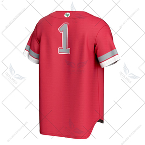 New Ohio State Buckeyes Unisex Ligero Colegiado Béisbol de alta calidad Moda Jersey - Scarlet - Product Image 3