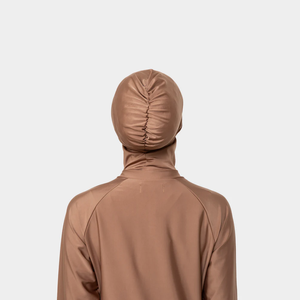 Nueva moda modesta traje de baño islámico mujeres musulmanas ropa de playa manga acampanada 2 piezas estampado transpirable secado rápido 2025 más Popular - Product Image 6