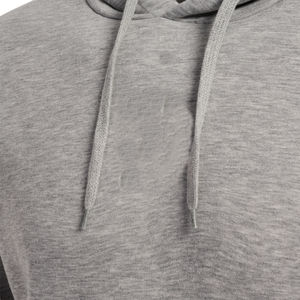 Sudadera con capucha informal de mezcla de algodón de invierno para hombre, sudadera informal con estampado Digital de lana con patrón básico sólido holgado cómodo - Product Image 4