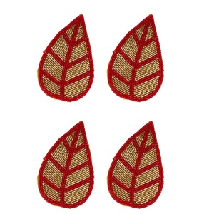 Customized Handmade Seed Beaded Check <b>Drink</b> <b>Coasters</b> Colorful Square Design Decorative Promotional <b>Coasters</b> <b>For</b> Hotel and Home - Product Image 1