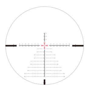 Red WIN HD torero 3-18x50 ffp 30mm tháp pháo <span class=keywords><strong>1</strong></span>/10 điều chỉnh cấu hình cao 6 bánh răng chiếu sáng đỏ IPX7 phạm vi săn bắn không thấm nước - Product Image 5