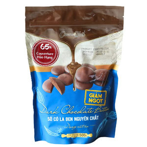 Chocolate Puro de Excelente Calidad con Envío Rápido, Chocolate Negro Real HALAL en Forma de Botón, 65% Cacao, Precio de Mayoreo, OEM/ODM - Product Image 1