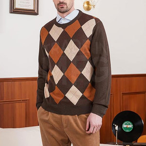 เสื้อถักไหมพรมคอลูกเรือผ้านุ่มน้ำหนักเบา - Product Image 2
