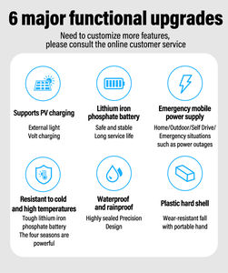 Batería de Plomo-Ácido Solar de Ciclo Profundo de 12v 55ah Vrla, Baterías Recargables de 12v para Almacenamiento de Energía y Paneles Solares - Product Image 3