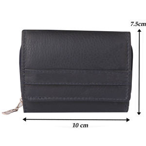 Cartera de PU de nuevo estilo para mujer 2025 del exportador indio, cartera abatible de gran capacidad personalizada con cierre de botón - Product Image 1