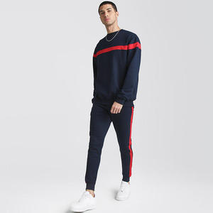 Ensemble sweat-shirt et pantalon de survêtement de sport 100% coton épais pour homme Survêtement d'hiver avec sweat à capuche - Product Image 5