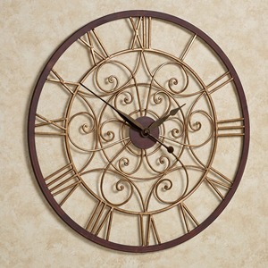 Designer Metal Wall Clock Elegant Modern Luxury Decorative Timepiece for Home Living Room Kitchen Bedroom Hotel Use - Product Image 6