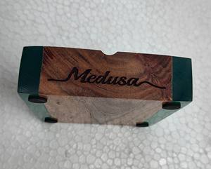 Estuche para Cigarros de Madera de Acacia y Resina, Ecológico, de Lujo, con Diseño de Logotipo Personalizado, Portátil, Duradero, Seguro, para Fiestas - Product Image 5