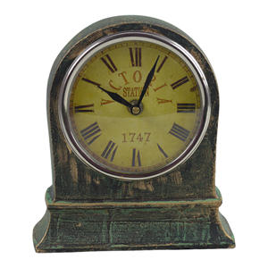 Diseño de reloj de mesa de metal sólido, lo mejor para interiores y Escritorio de oficina, reloj de diseño decorativo, diseño de acabado brillante - Product Image 3