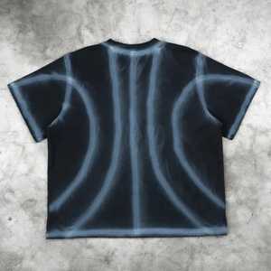 2025 Top tendance Vintage Boxy recadrée surdimensionné lavé à l'acide T-Shirt 100% coton plaine goutte épaule conception - Product Image 2