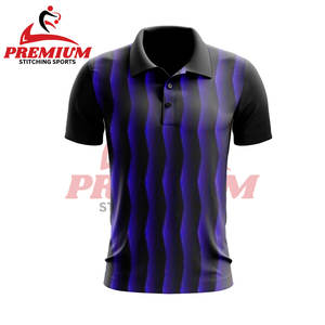 Custom Logo Short Sleeve Breathable Oversized Graphic Sublimation Print Mock Neck Golf Polo <b>Collarless</b> T <b>Shirts</b> for <b>Men</b> - Product Image 3