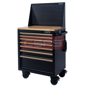 Vente en gros Boîte à outils modulaire à 7 tiroirs Ensemble de mécanicien d'emballage ISTA Armoire de garage en acier à revêtement en poudre personnalisable Rangement d'outils OEM - Product Image 6