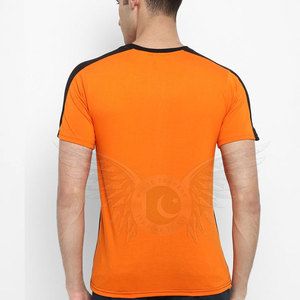 เสื้อยืดสำหรับผู้ชาย,เสื้อยืดสีทึบแบบกำหนดเอง - Product Image 4