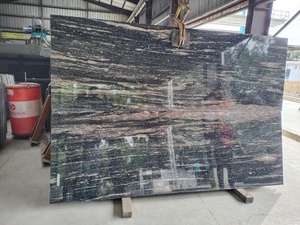 Losa de piedra natural azul del Himalaya de diseño moderno, superficie pulida, forma grande - Product Image 5