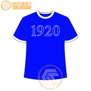T-shirt pour femmes Zeta Phi Beta personnalisé en gros vêtements de sororité t-shirts en coton vêtements de fraternité pour femmes plus fines - Product Image 4