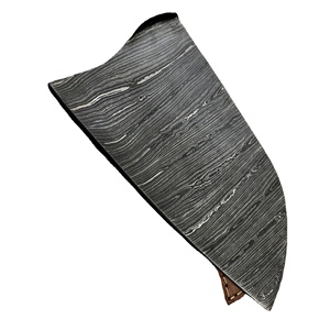 Cuchillo Bowie de Caza de Acero Inoxidable de Alta Calidad con Mango de Madera, Funda de Cuero y Hoja de Punta Fija para Exteriores - Product Image 2