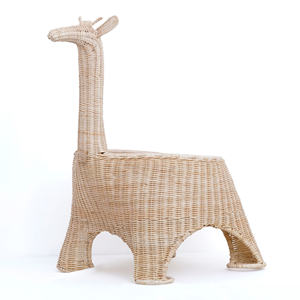 Panier adorable en forme d'animal pour ranger les jouets des enfants, excellent choix, paniers écologiques en rotin pour enfants - Product Image 5