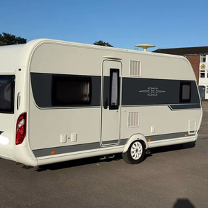 Caravana de Lujo al Mejor Precio, para 4 Personas, Todoterreno, de Acero Inoxidable, Remolque RV con Aire Acondicionado y Baño para Acampar Rápido - Product Image 1