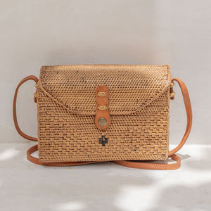 Bolso bandolera de ratán con forma hexagonal para almacenamiento multiusos, bolsos de mano para mujer, bolso de mano al por mayor - Product Image 5