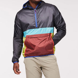 Veste coupe-vent à col montant imperméable de haute qualité en gros, veste de randonnée en plein air personnalisée, pêche, décontractée, hommes, prix bas, OEM - Product Image 1