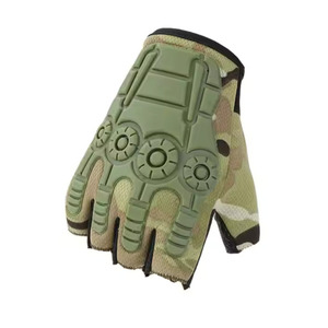 Custom Designed Breathable Half-<b>Finger</b> Cycling Gloves for Men & Women Anti-Slip Pad Motorcycle & Road <b>Bike</b> Gloves - Product Image 3