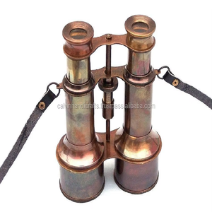 Jumelles en cuivre Antique du conducteur nautique, 5 pièces, avec étui en cuir, CHMN432 - Product Image 6