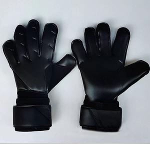 Top Selling Customized Professional Latex Soccer Goalie Keeper Gloves Full <b>Finger</b> Adjustable Wrist <b>Strap</b> Waterproof Durable - Product Image 6