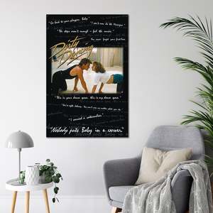 Póster de lienzo de estilo moderno Dirty Dancing para decoración de pared - Product Image 2